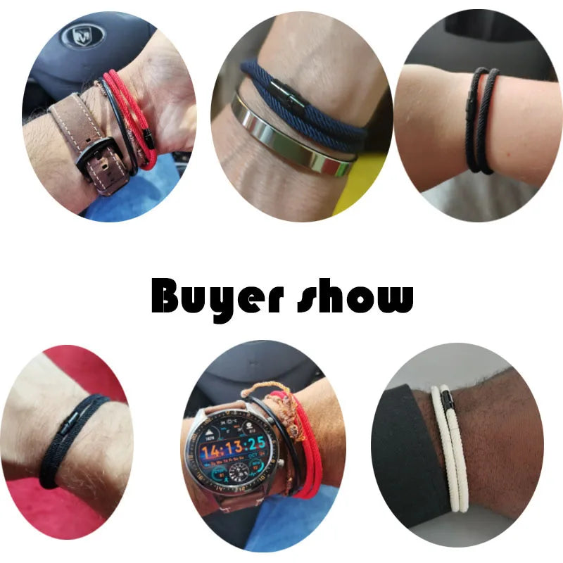 New Minimalist Men Rope Bracelet