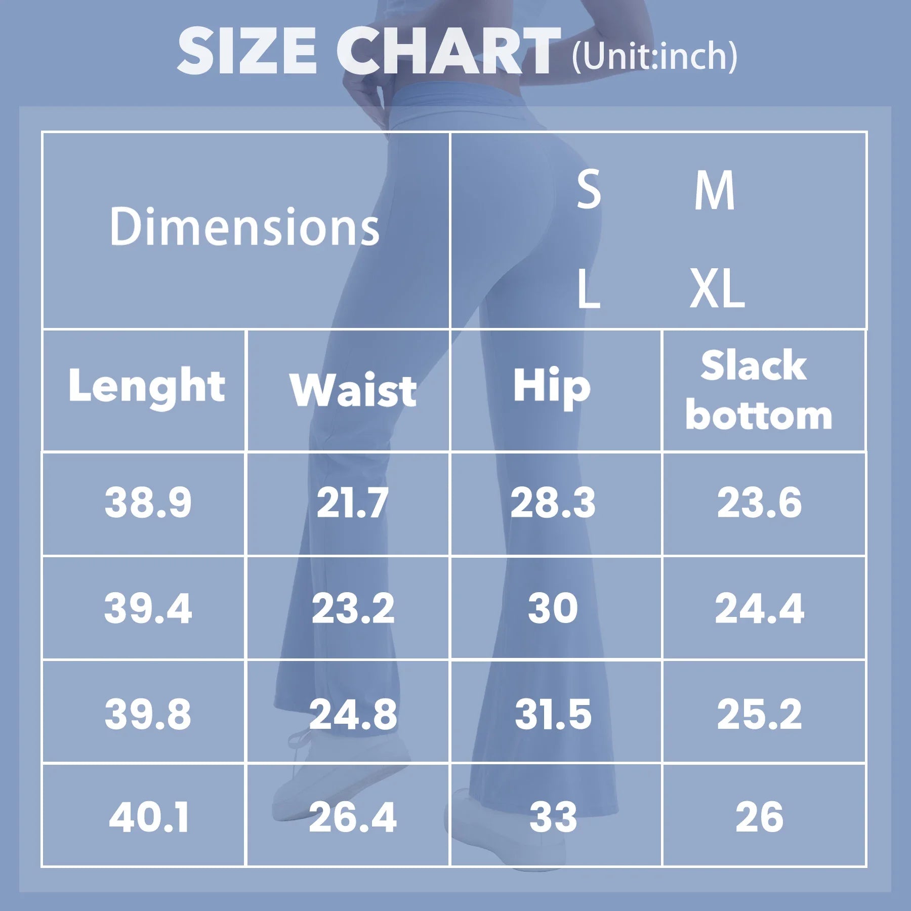 3pcs Women's High-Waisted Yoga Workout Flare