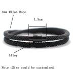 New Minimalist Men Rope Bracelet