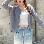 Women's Long Sleeve 2025 Cardigan O Neck