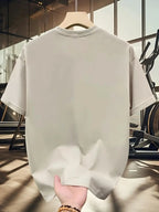 Men's 100% pure cotton fashionable casual loose