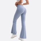 3pcs Women's High-Waisted Yoga Workout Flare